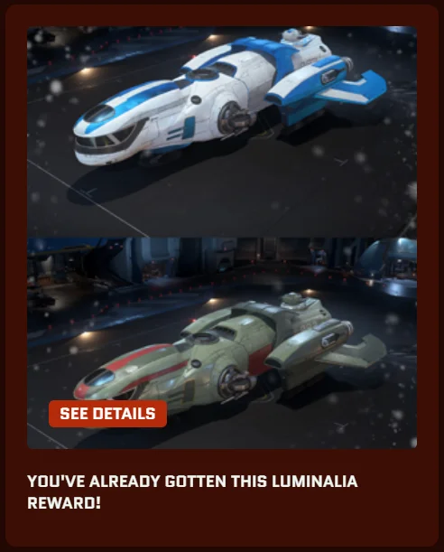 Star Citizen Luminalia Gifts 2023 - Day 7