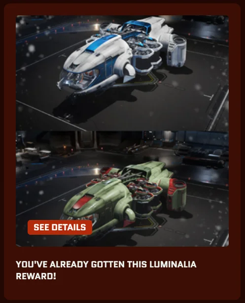 Star Citizen Luminalia Gifts 2023 - Day 3