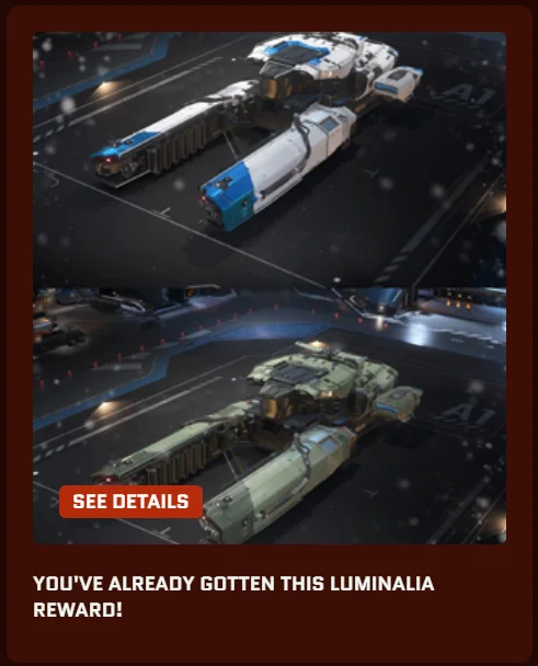 Star Citizen Luminalia Gifts 2023 - Day 5